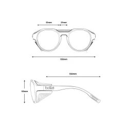 Bolle Ascender Sunglasses - 100 Gun Lens