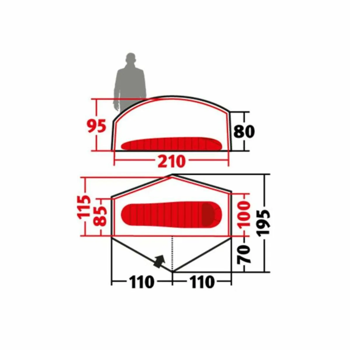 Wechsel Bella 1.5 Person Tent