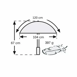 Lifeventure Birdiepal Outdoor Trekking Umbrella