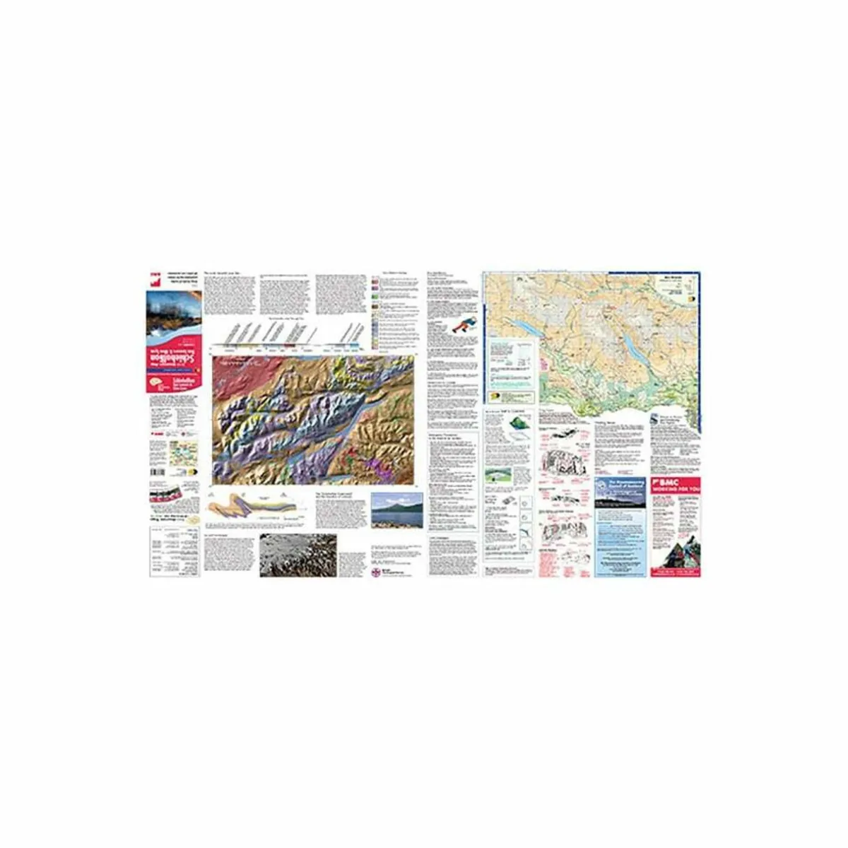 Harvey Maps British Mountain Map - Schiehallion