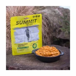 Summit to Eat Chicken Tikka with Rice