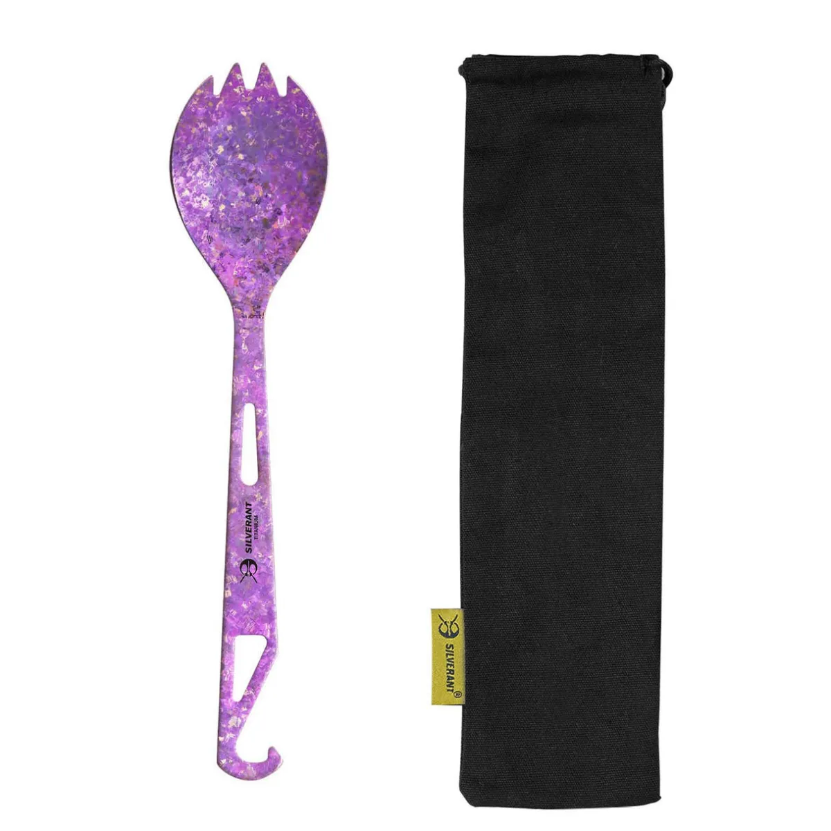 Snow Peak Coloured Titanium Bottle Opener Spork