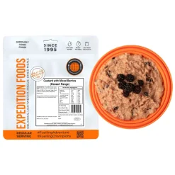 Expedition Foods Custard with Mixed Berries (Single Serving)
