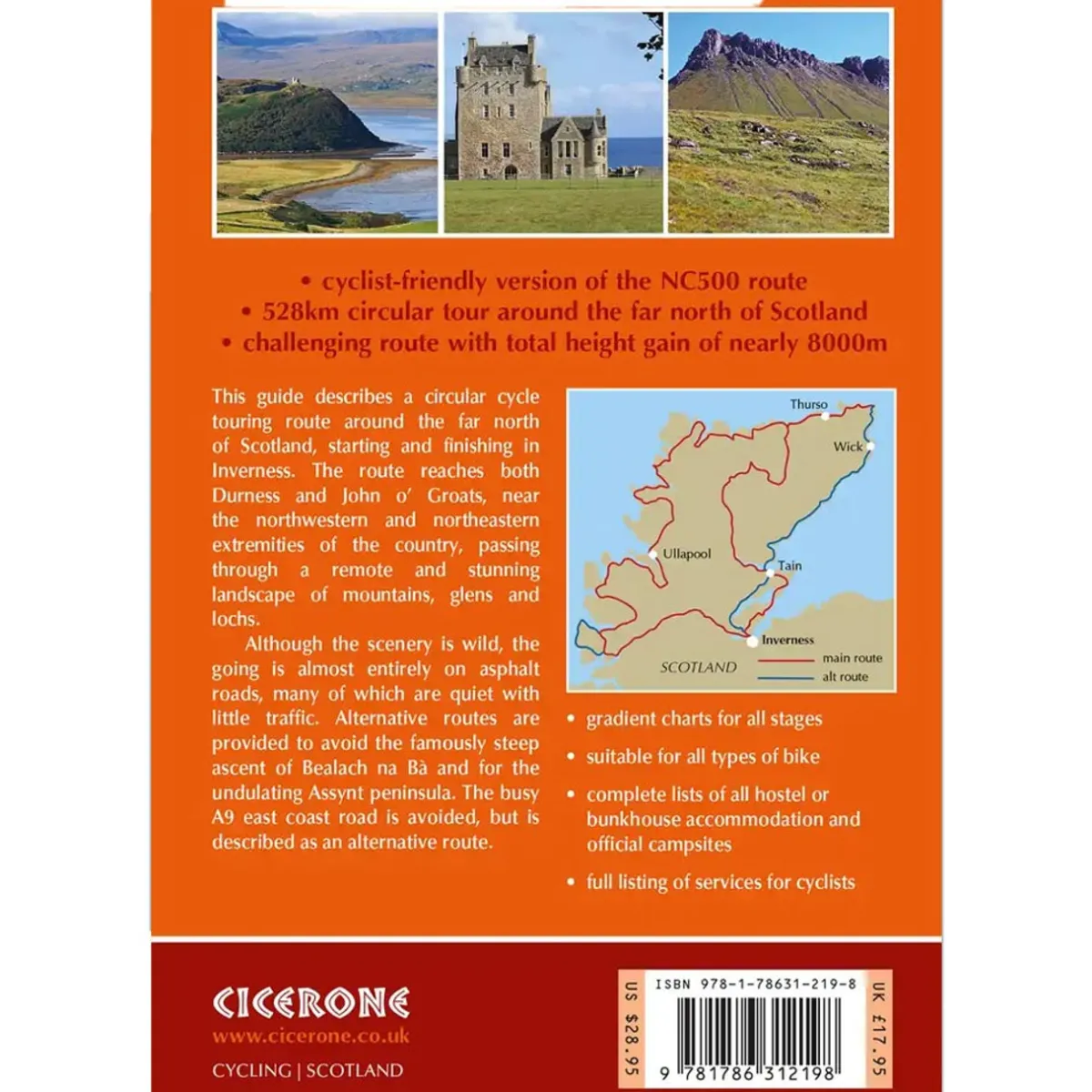 Cicerone Cycling the North Coast 500