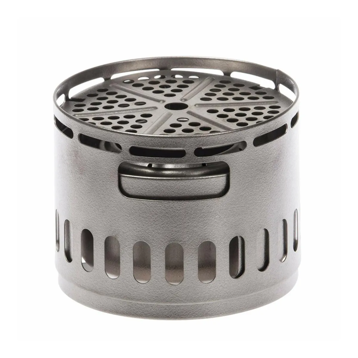 Evernew EBY255 Titanium Alcohol Stove DX Set (Ti DX Stand & Stove)