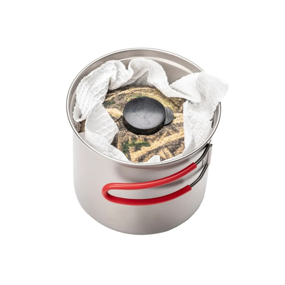 Evernew ECA617 Titanium Ultralight Deep Pot M (0.9L)