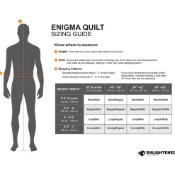 Enlightened Equipment Enigma 850FP 50F Down Quilt