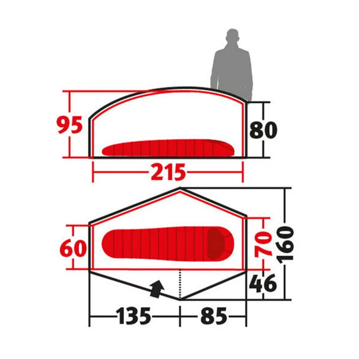 Wechsel Exogen 1 Person Tent