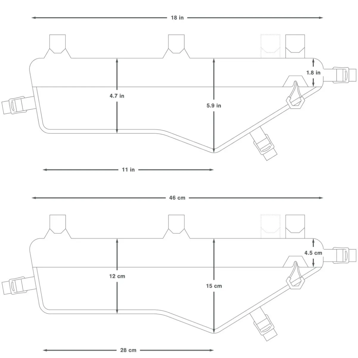 Apidura Expedition Frame Pack 4.5L