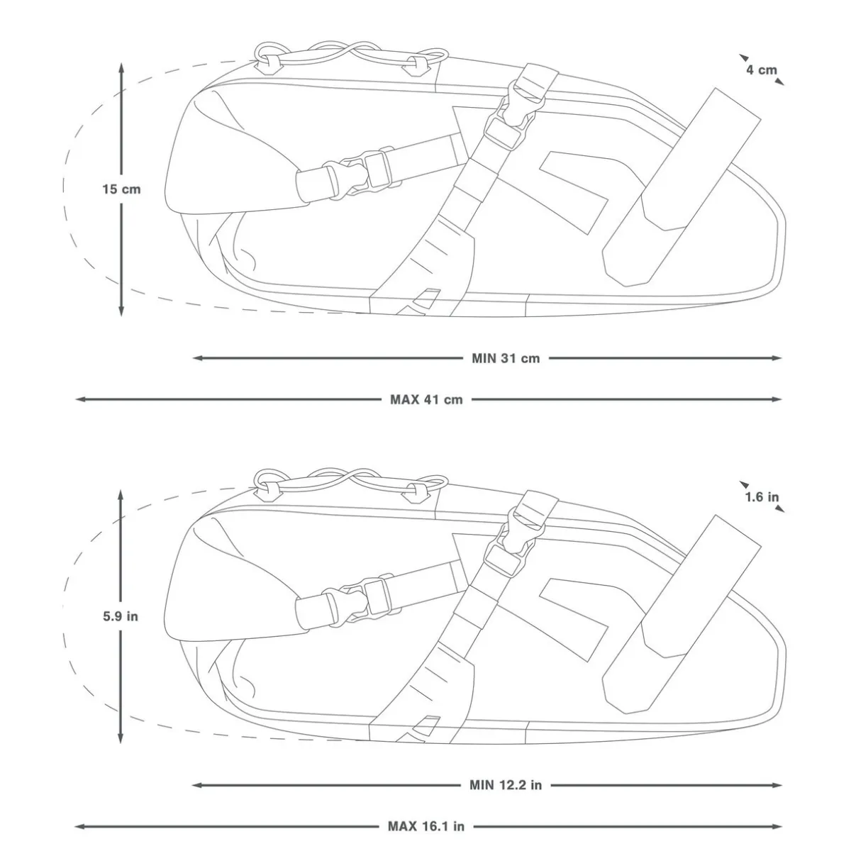 Apidura Expedition Saddle Pack 9L