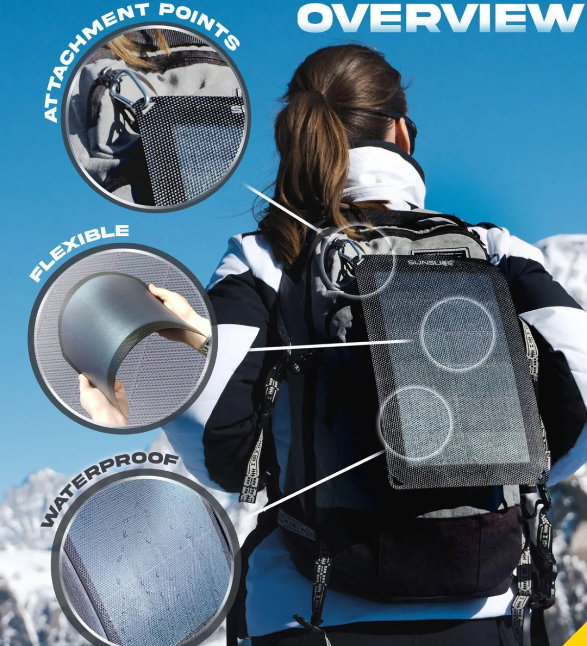 Sunslice Fusion Flex 6 Portable Solar Power Panel