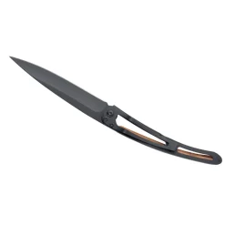 Deejo 37g Knife - Black/Juniper Wood