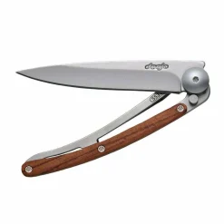 Deejo 27g Knife - Coral Wood
