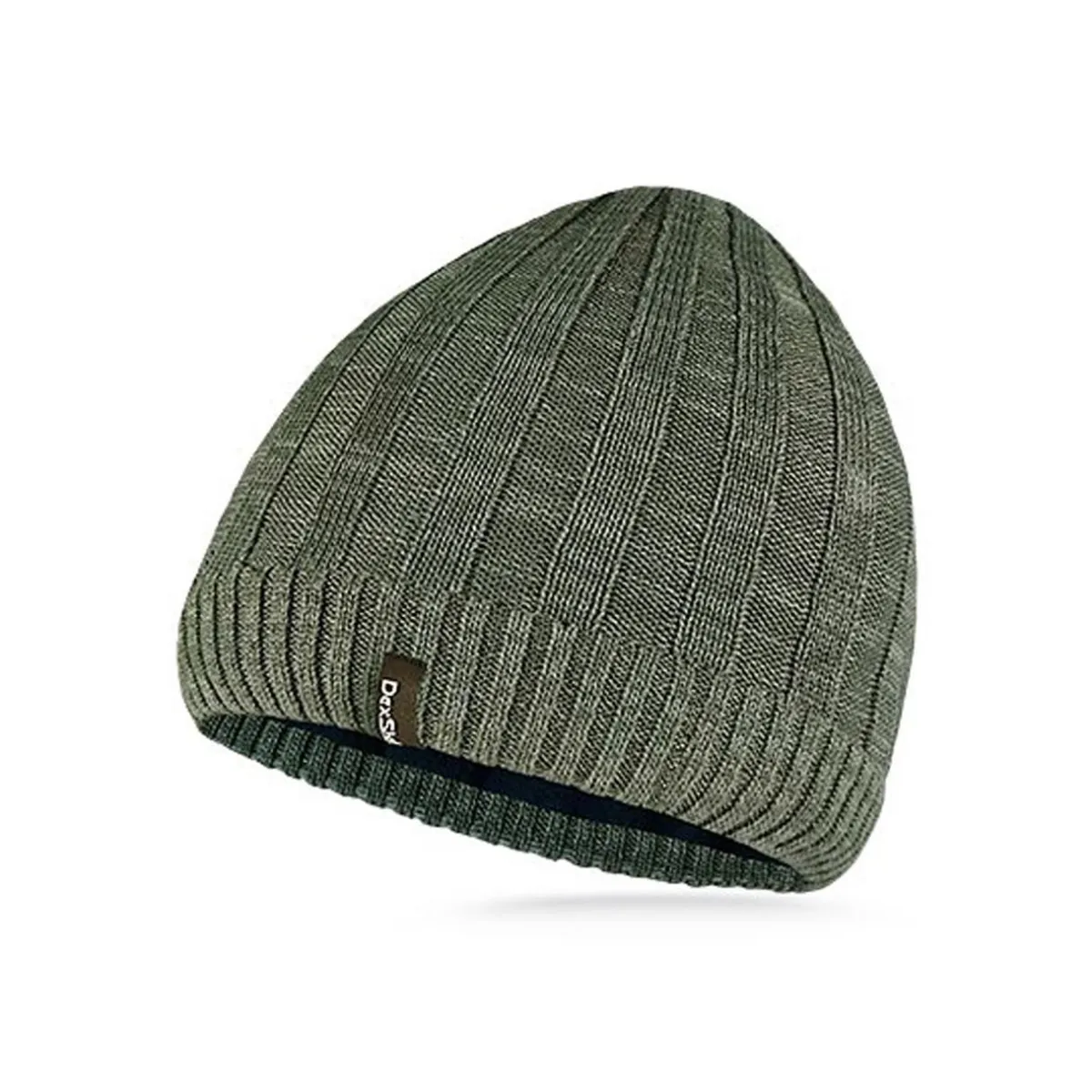Women Buff Heathered Rib Knit Beanie