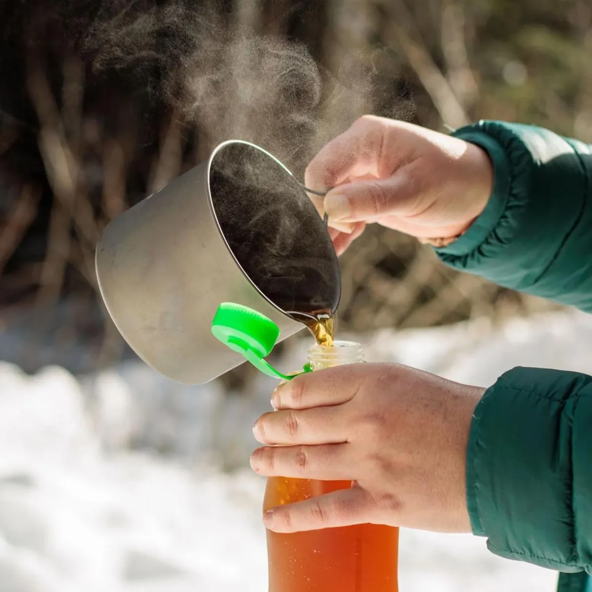 CNOC Outdoors HydriamX 350ml Collapsible Flask - 28mm