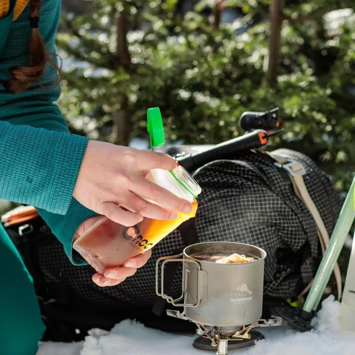 CNOC Outdoors HydriamX 750ml Collapsible Flask - 42mm
