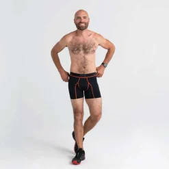 SAXX Kinetic Light-Compression Mesh Boxer Brief - Past Season Colours