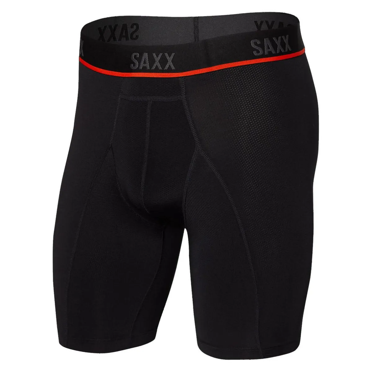 SAXX Kinetic Light-Compression Mesh Boxer Long Leg