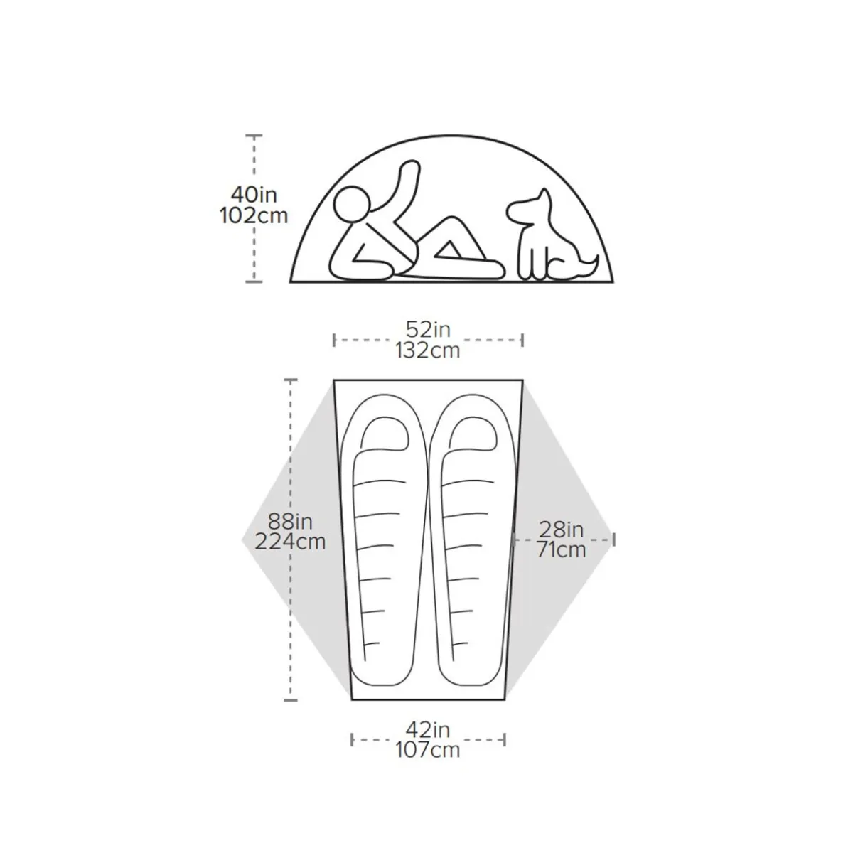 Big Agnes Krumholtz 2 Tent
