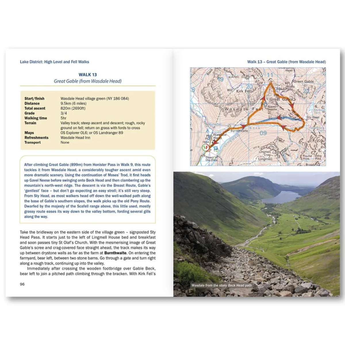 Cicerone Lake District: High Level and Fell Walks