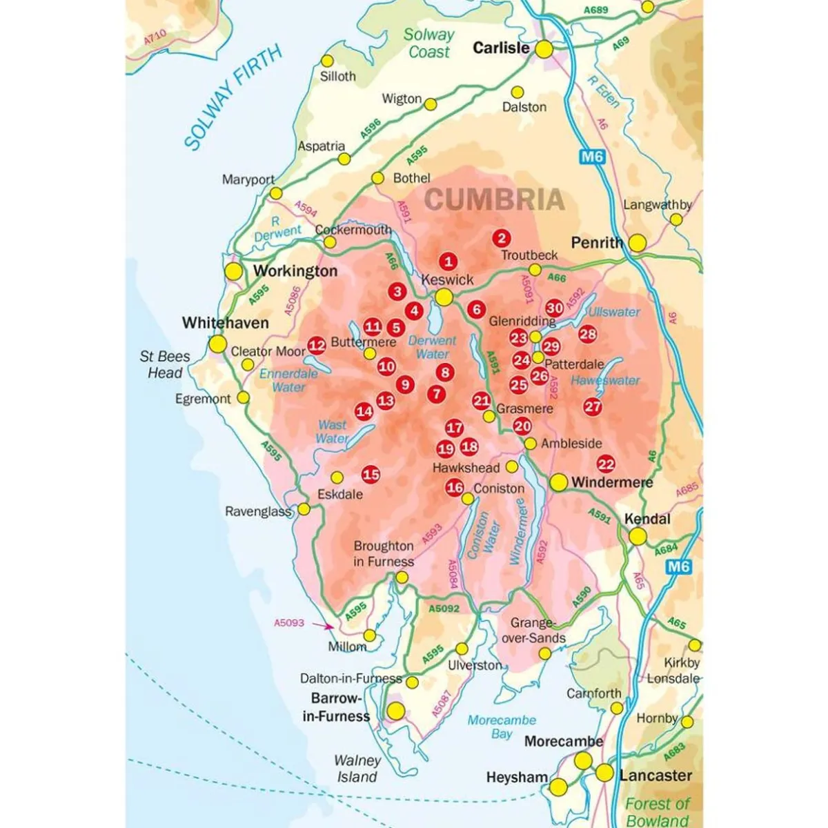Cicerone Lake District: High Level and Fell Walks