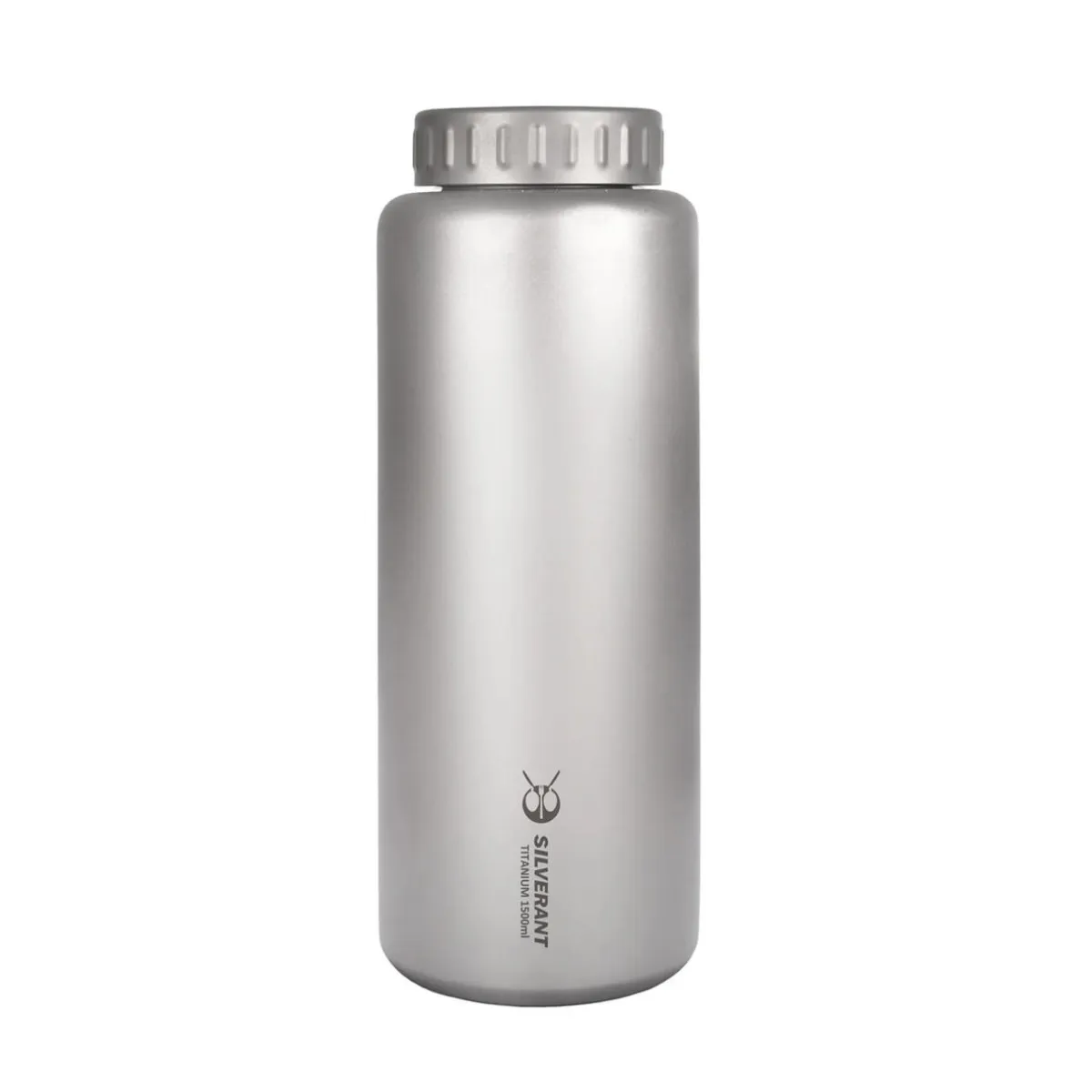 SilverAnt Large Titanium Water Bottle 1500ml - Wide Mouth