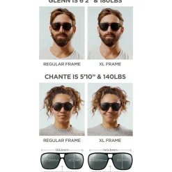 Ombraz Leggero Polarised Armless Sunglasses