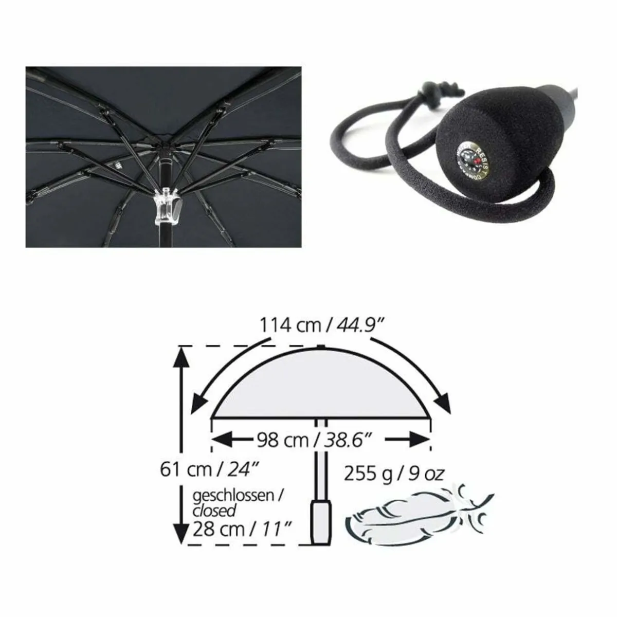 EuroSchirm Light Trek Umbrella