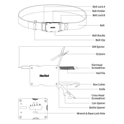 Women Fjallraven Multifunctional Belt P50