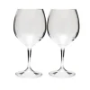 GSI Outdoors Nesting Red Wine Glass Set