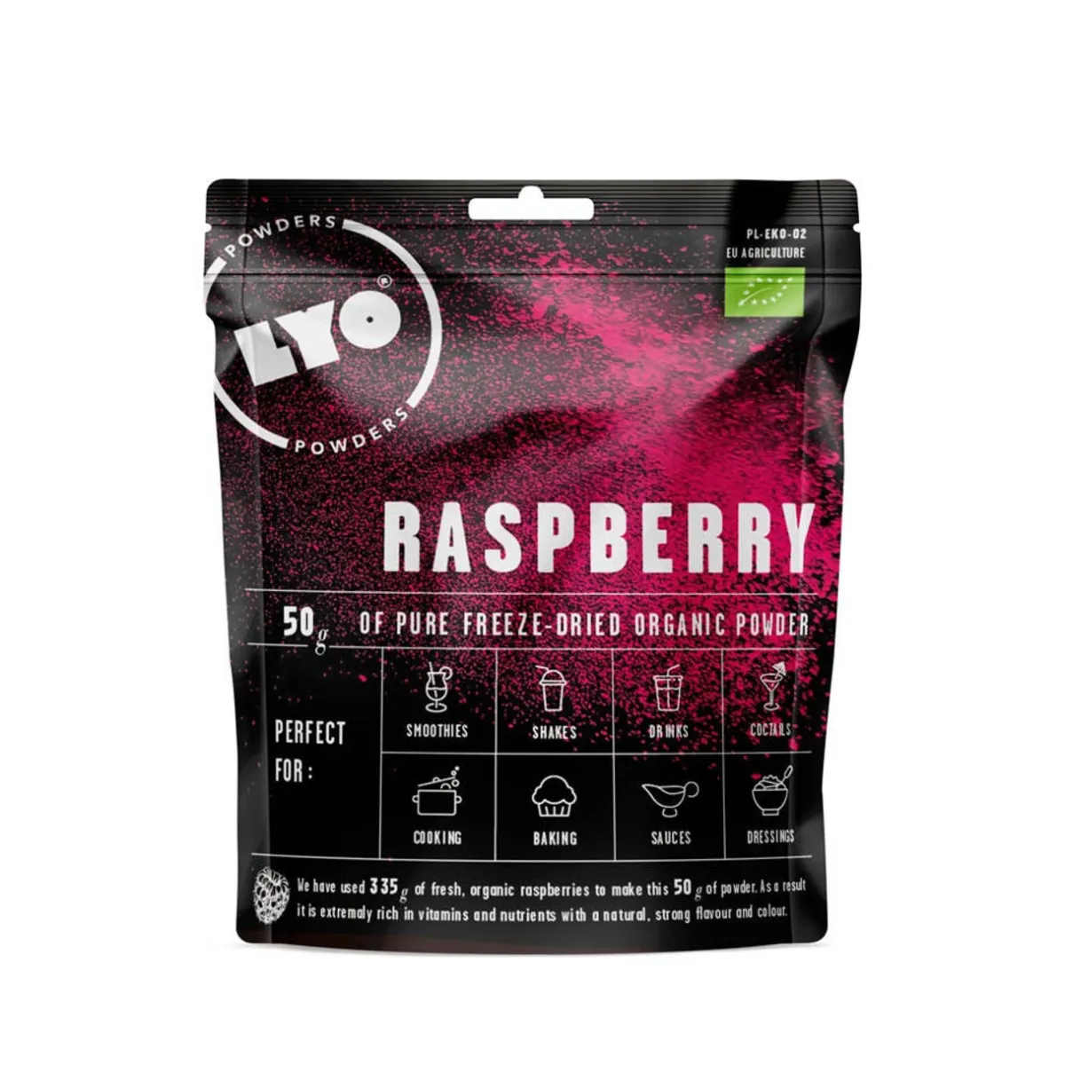 LYO Organic Raspberry Powder