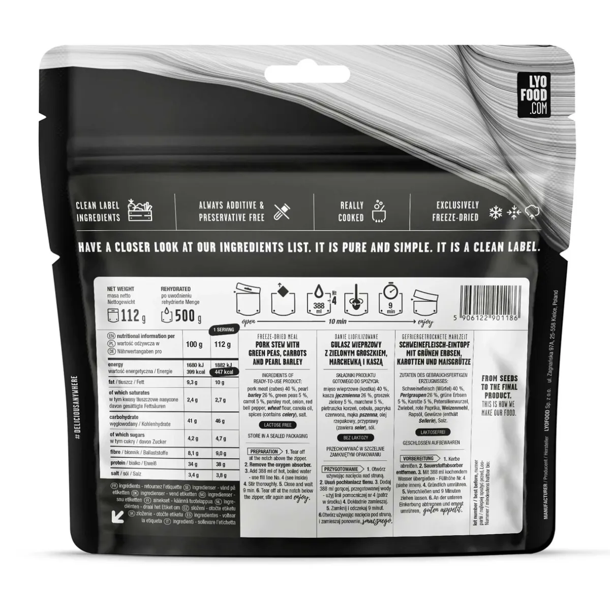 LYO Pork Stew (Big Pack)