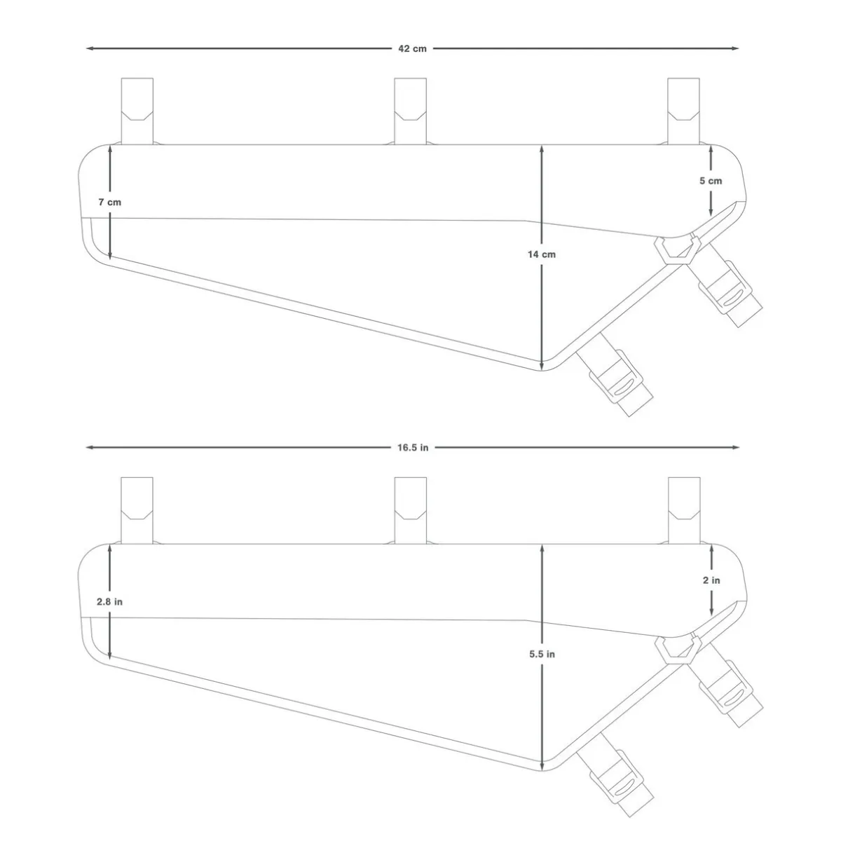 Altura Racing Frame Pack 4L