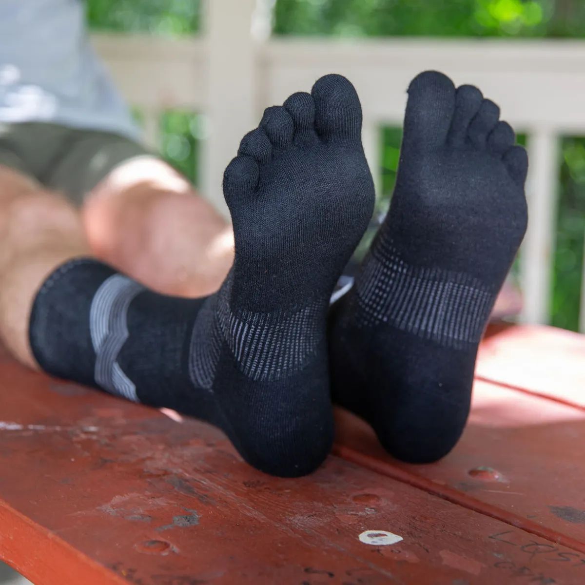 Women Injinji Run Lightweight Crew Socks
