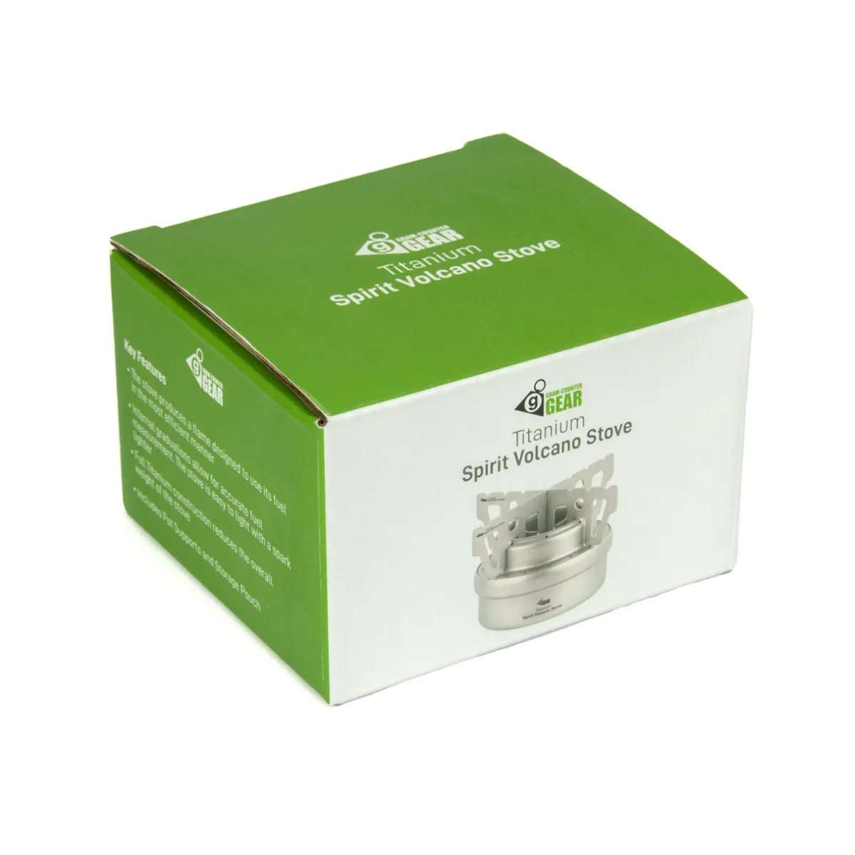 Evernew Spirit Volcano Titanium Alcohol Stove