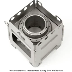 Evernew Spirit Volcano Titanium Alcohol Stove