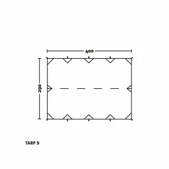 DD Hammocks Tarp S Zero-G Line (2.9m x 4m)