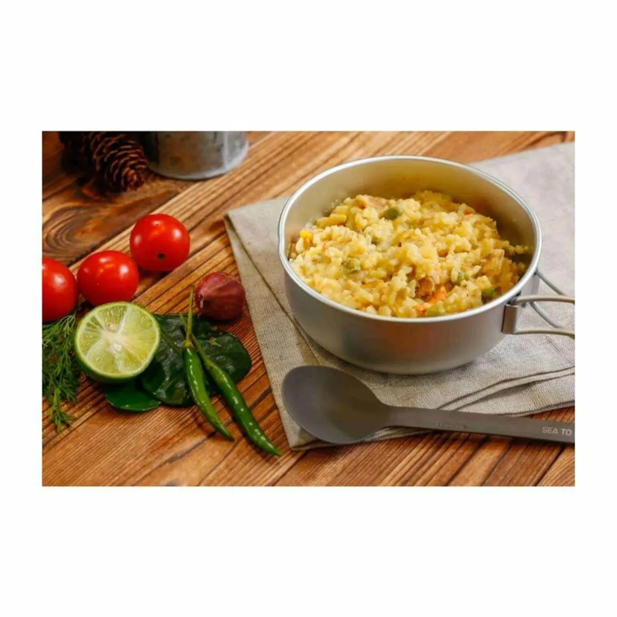 Expedition Foods Thai Green Chicken Curry with Rice (Single Serving)
