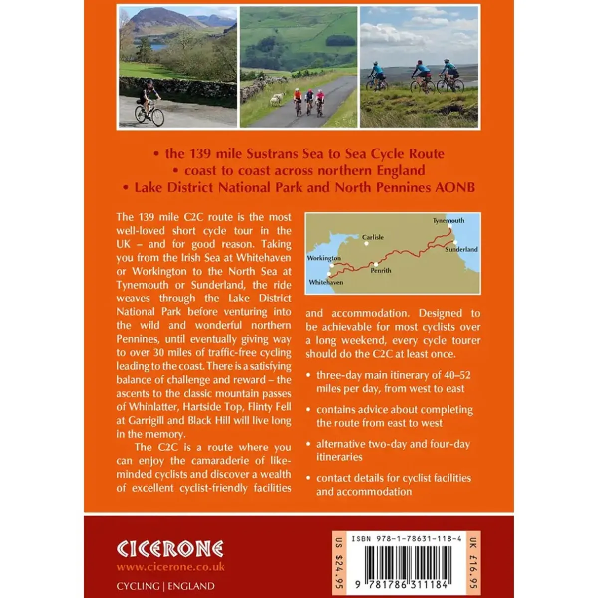 Cicerone The Coast to Coast Cycle Route