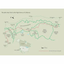 Harvey Maps The John Muir Trail