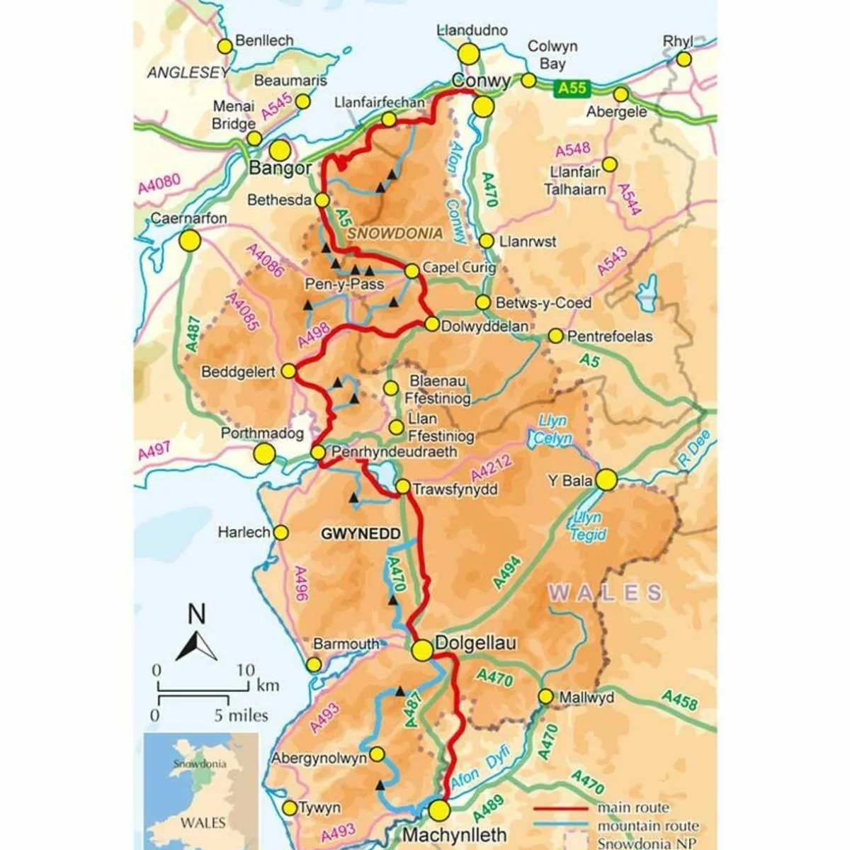 Cicerone The Snowdonia Way