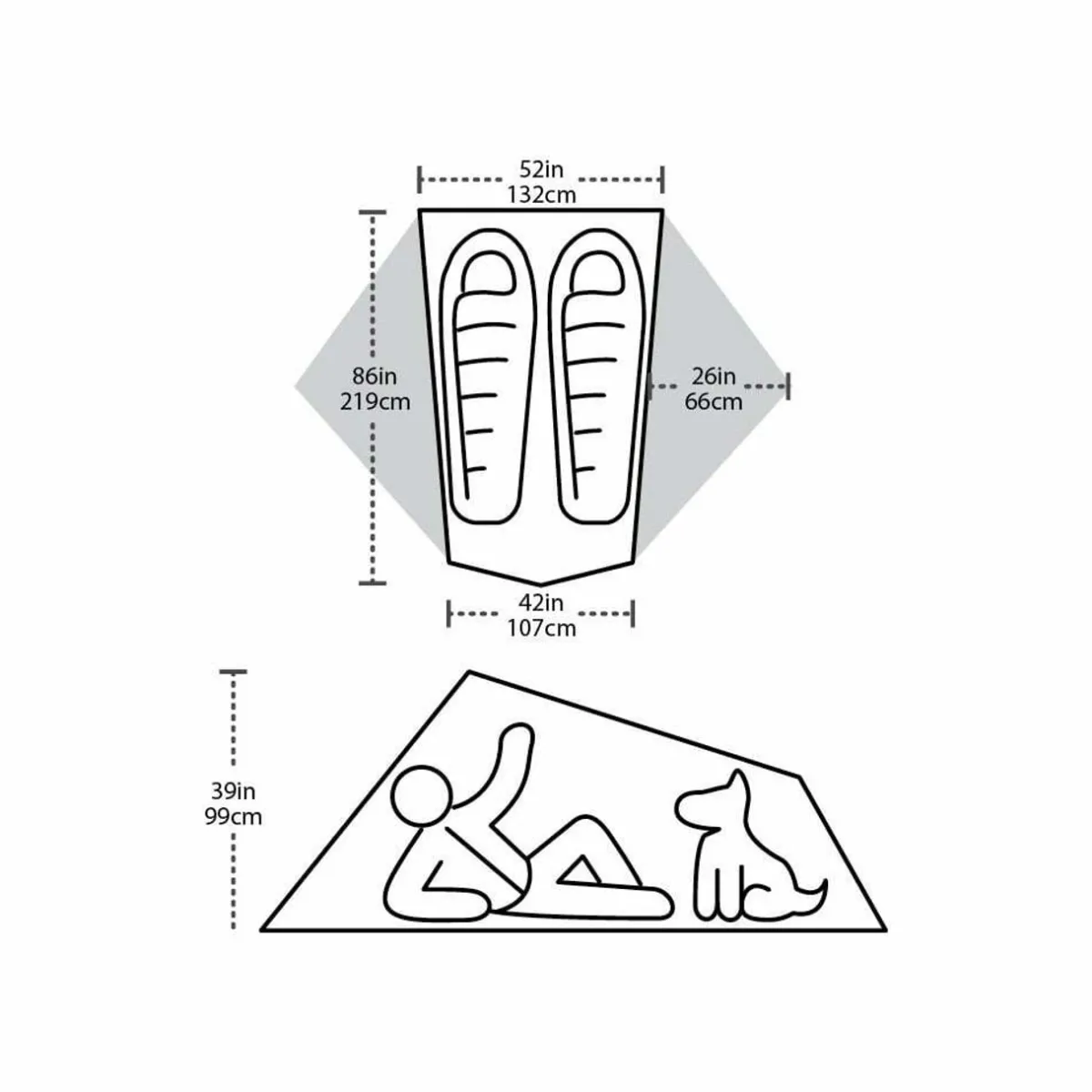 Big Agnes Tiger Wall 2 Platinum Tent