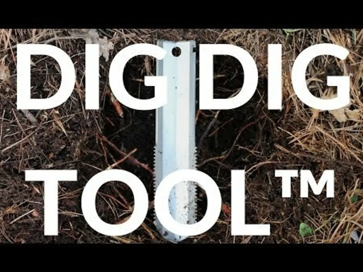 Gram-counter Gear Titanium Dig Dig Tool