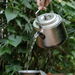 SilverAnt Titanium 1500ml Bushcraft Kettle