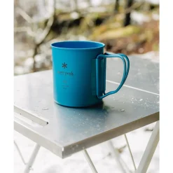 Snow Peak Titanium Single Wall 450 Coloured Mug