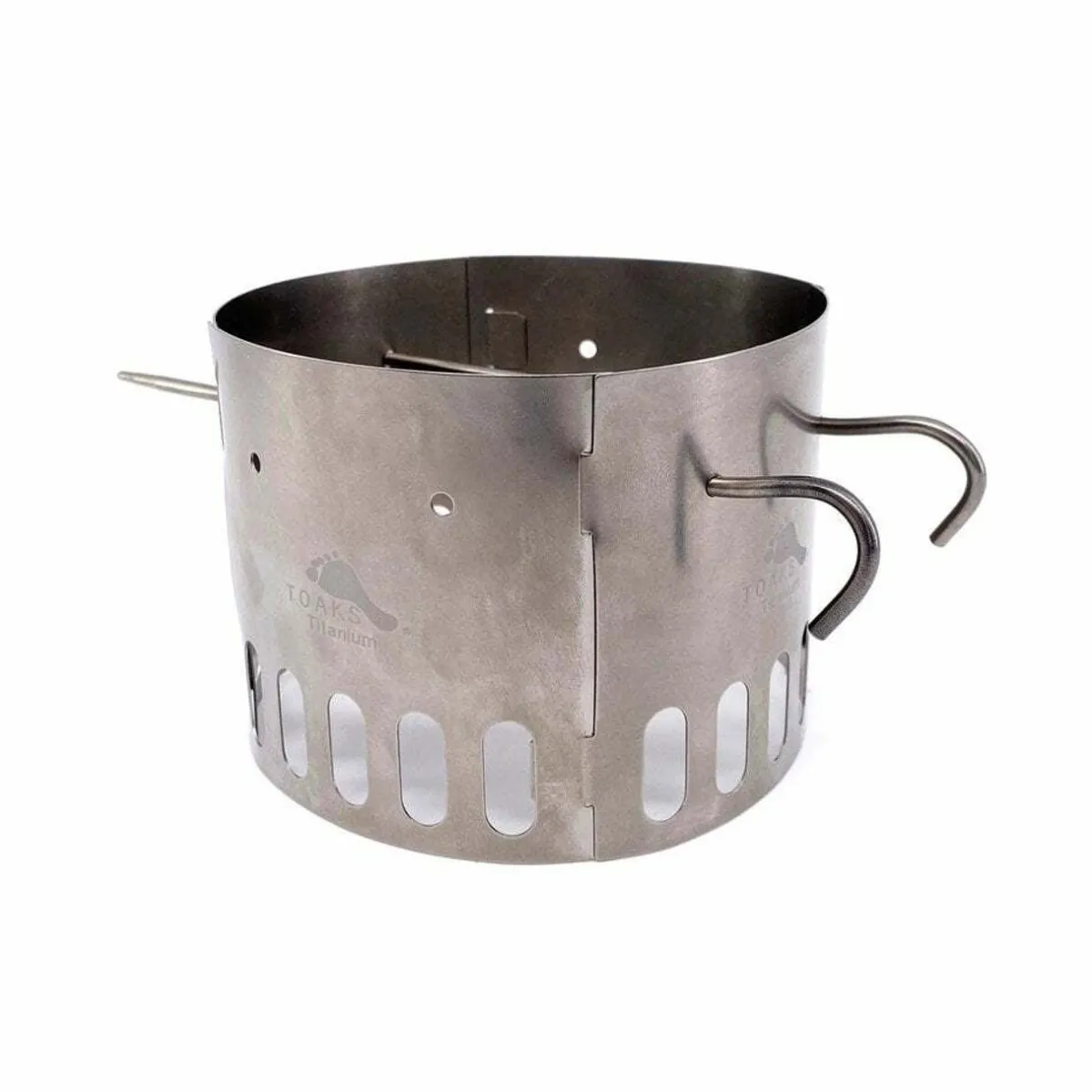 TOAKS Titanium TiStand (Alcohol Stove Dual Stand and Windscreen)