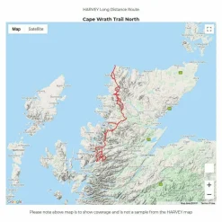 Harvey Maps Trail Map XT40 - Cape Wrath Trail North