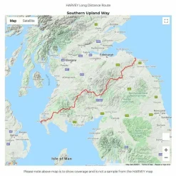 Harvey Maps Trail Map XT40 - Southern Upland Way