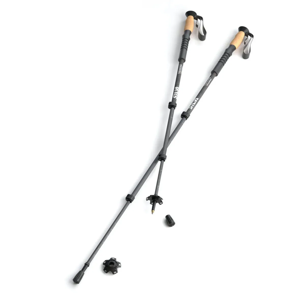 Fizan Trekking Poles Aluminium Cork