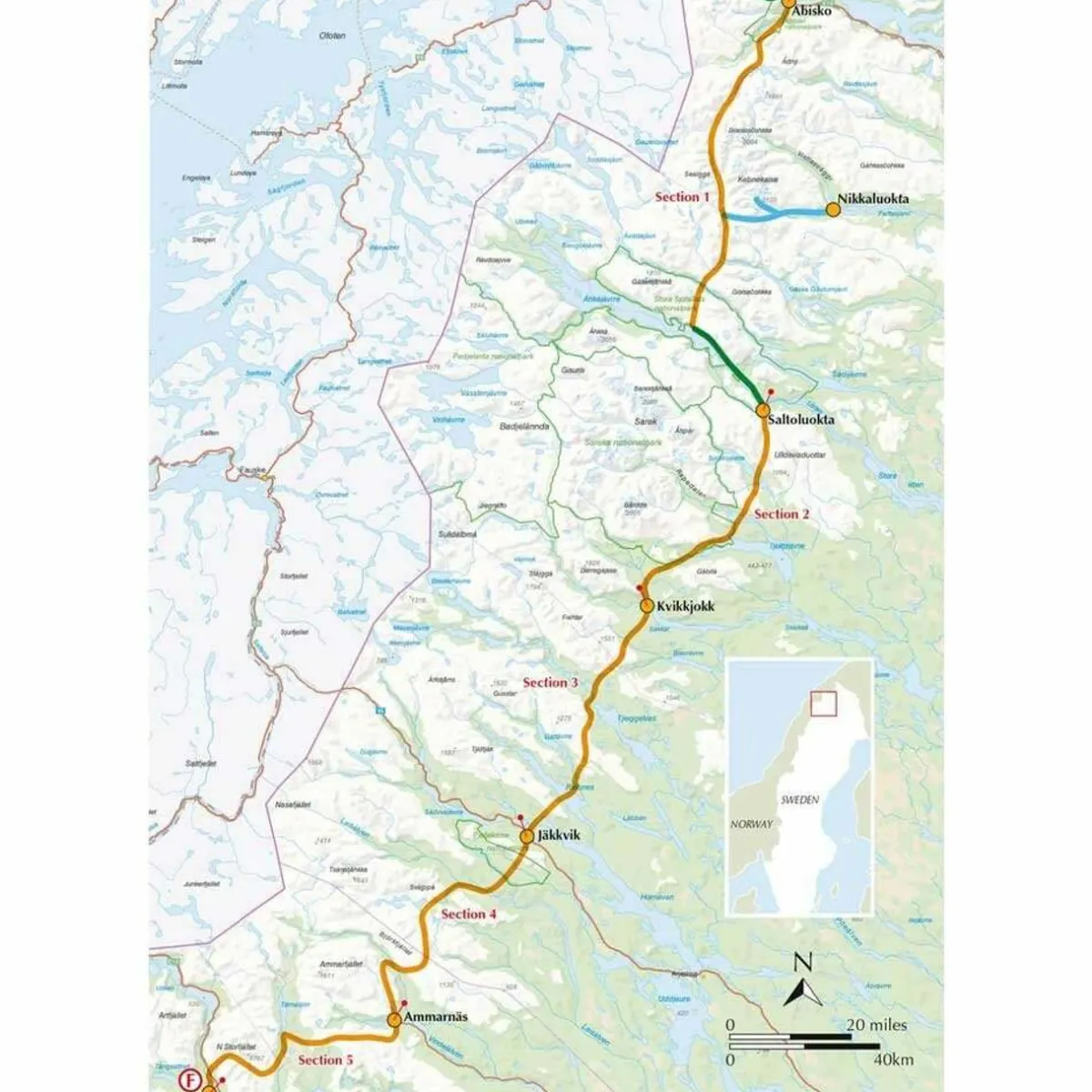 Fizan Trekking the Kungsleden